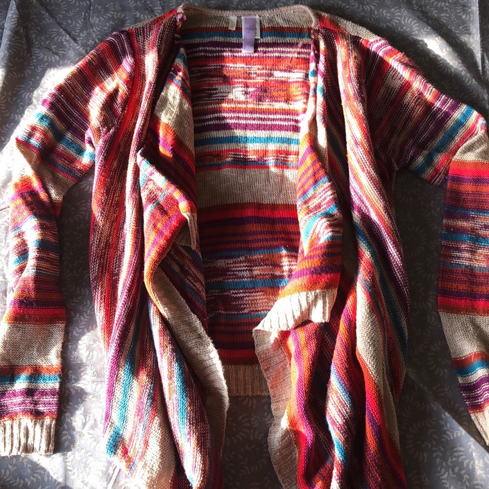 Striped cardigan